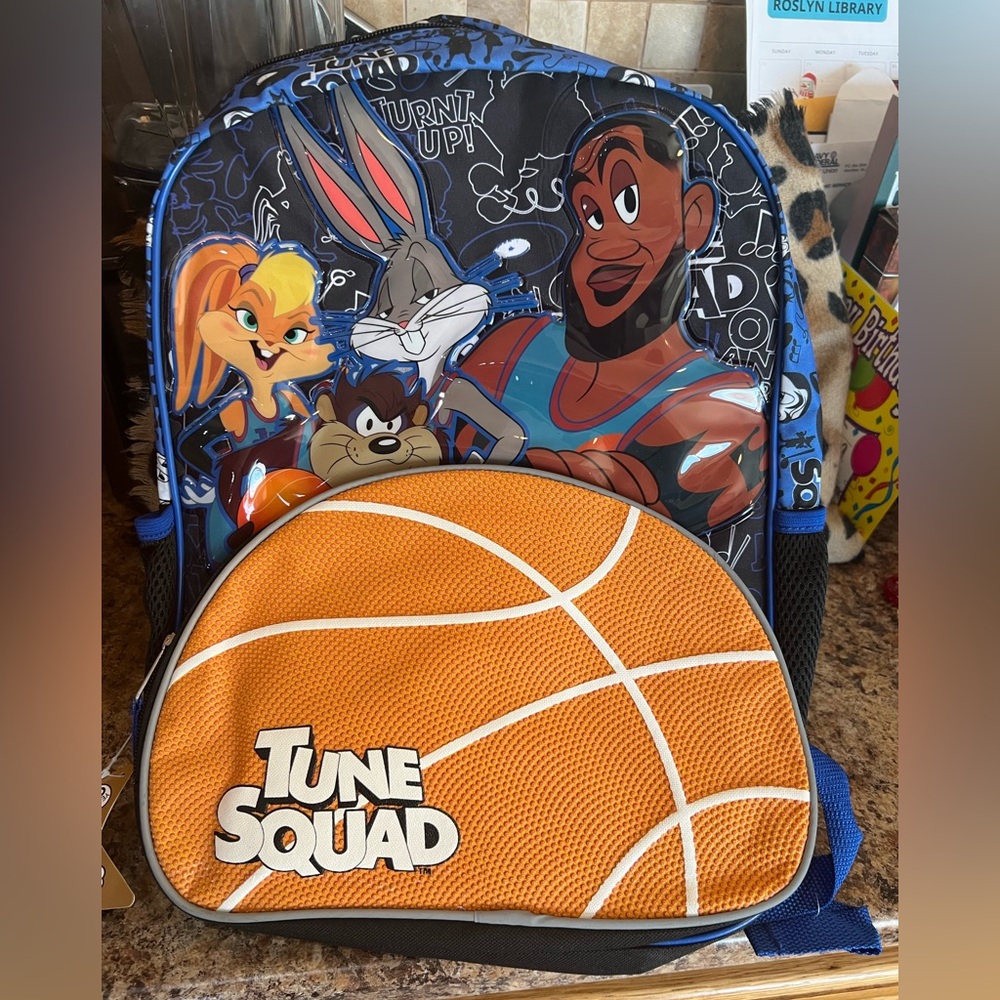 Stylish NWT Tune Squad Backpack for Kids